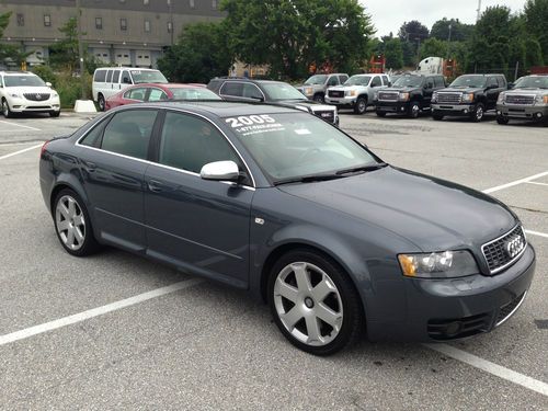 2005 audi s4 quattro sedan super clean 4.2 v8 6 speed manual super clean 72k