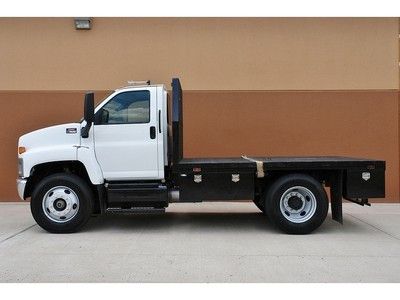 2007 gmc 7500 topkick flatbed allison diesel chevy chevrolet kodiak ~air brakes~