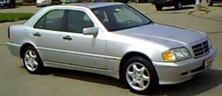 2000 mercedes-benz  c280 silver sport  4dr sedan great condition