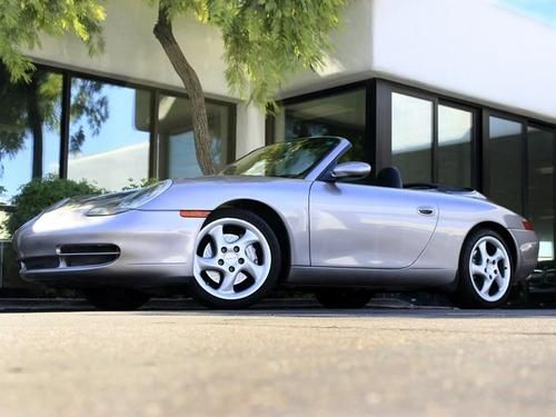 2001 porsche 911 carrera 4 coupe awd convertible *low miles*