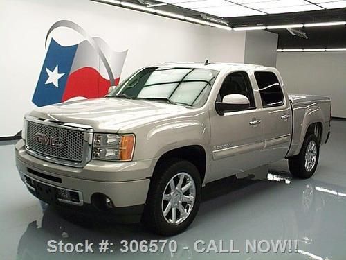 2008 gmc sierra denali crew htd leather nav 20's 17k mi texas direct auto