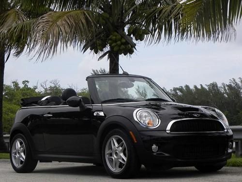 2010 mini cooper s convertible  16k miles perfect!!