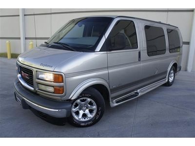 Gmc savana conversion van explorer limited tv/dvd american racing wood !!!!!