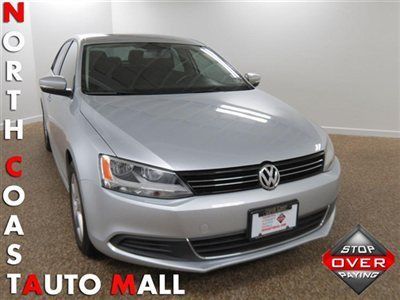 2013(13)jetta tdi silver/black fact w-ty only 11k keyless heat sts cruise sirius