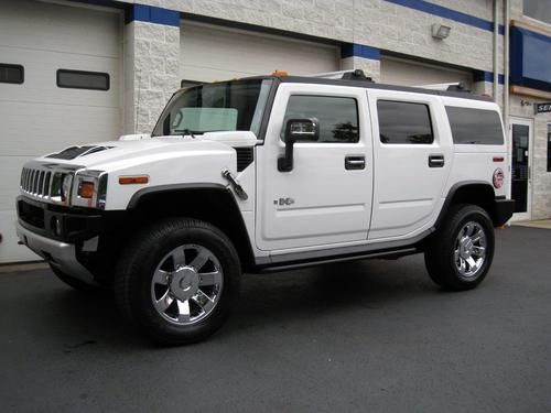 Purchase used RARE 2009 Hummer H2 Luxury NAV DVD Moonroof 2nd Row ...