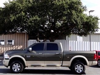 Green cummins diesel dvd navigation sirius leather b&amp;w trailer hitch sunroof