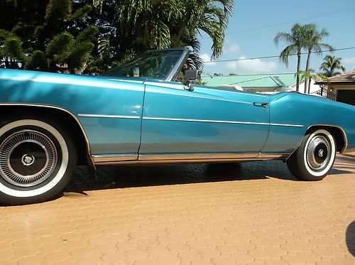 1976 cadillac eldorado bicentenial edition convertible 2-door 8.2l