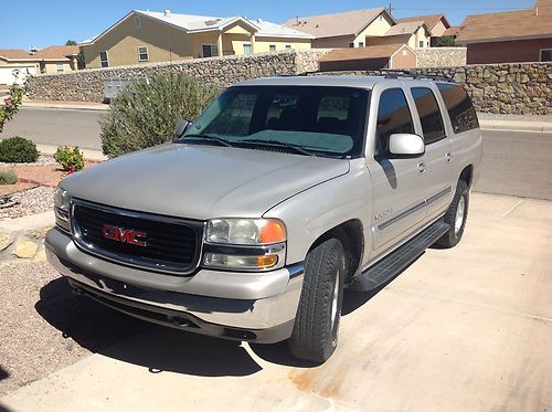 2004 gmc yukon xl 1500 sle  4wd 5.3l flex fuel w/ low miles under 62k