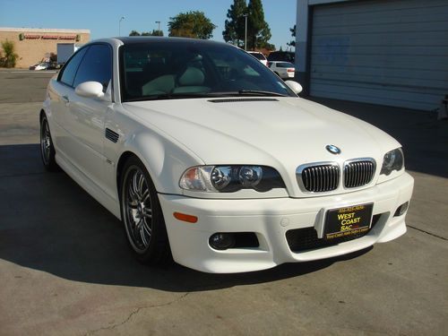2003 bmw m3 coupe - vortech supercharged - 6 speed - immaculate ca beauty