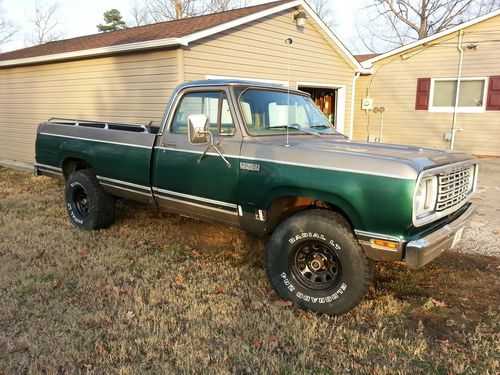 1978 dodge power wagon 400 bb mopar 4x4