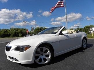 650ci*conv*sport pkg*premium sound*$84k new*carfax cert*1 owner*we finance*fla