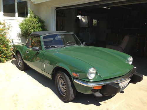 Triumph spitfire 1500 1977 w/hardtop, rebuilt engine + alot more