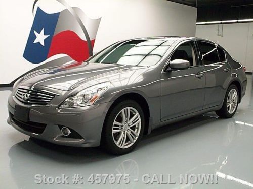 2010 infiniti g37x sedan awd sunroof nav rear cam 27k texas direct auto