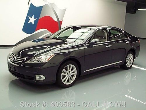 2010 lexus es350 sunroof nav rear cam vent seats 20k mi texas direct auto