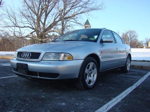 1996 audi a4 quattro lower miles all wheel drive 5 speed manual no reserve !