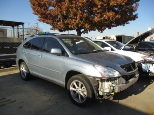 2009 rx350 1-owner premium package heated seats repairable body damage!