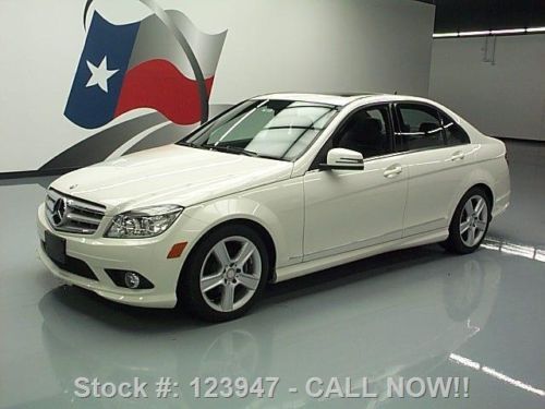 2010 mercedes-benz c300 sport automatic sunroof nav 25k texas direct auto