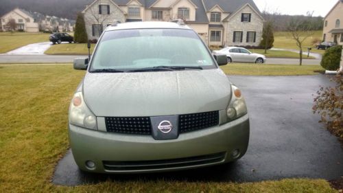 2005 nissan quest sl mini passenger van 4-door 3.5l