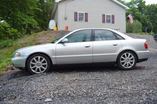 2001 audi a4 2.8, pes supercharger, 5 speed s4 salvage rebuildable