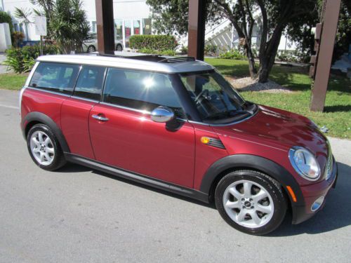 2008 mini cooper clubman 3 door coupe -florida exclusive -premium pkg - 3rd door