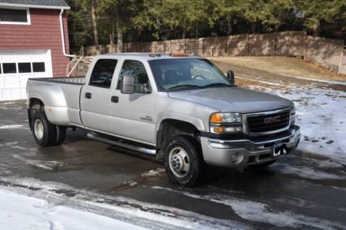 2004 gmc sierra 3500 dually crew cab duramax turbo diesel allison 4x4