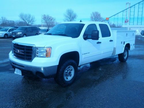 2008 gmc sierra 3500 hd slt crew cab silverado service utility body