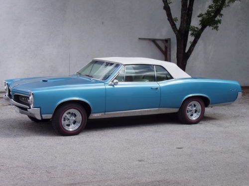 67 pontiac gto rotisserie restoration  immaculate convertible