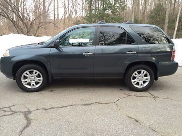 2005 acura mdx touring blue