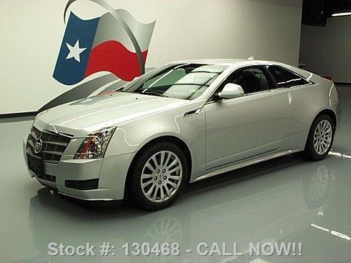 2011 cadillac cts coupe 3.6l v6 auto leather 26k miles texas direct auto