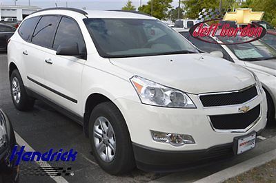 Chevrolet traverse fwd 4dr ls low miles suv automatic gasoline 3.6l sidi v6 (281