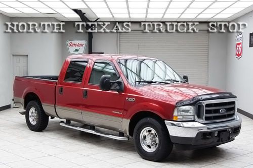 2002 ford f250 diesel 2wd lariat leather crew cab texas truck