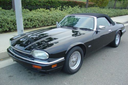 Beautiful triple black xjs convertible