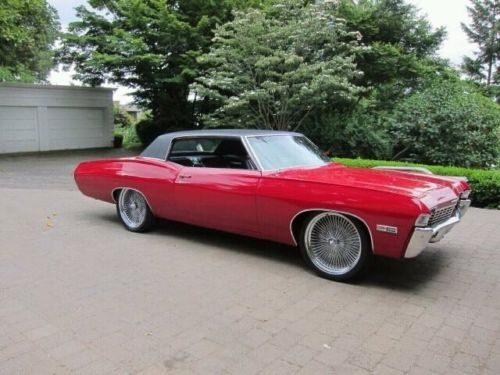 1968 chevrolet caprice hardtop 2-door 396