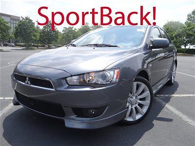 Mitsubishi lancer gts low miles 4 dr hatchback automatic gasoline 2.4l 4 cyl eng