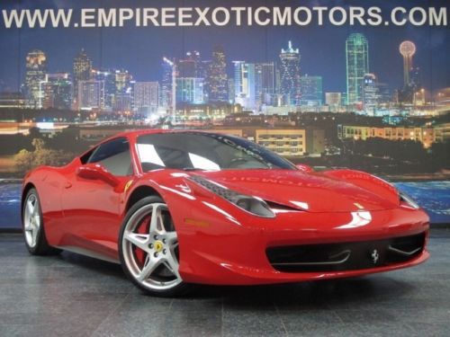 2011 ferrari 458 italia super clean still under full factory warranty low miles