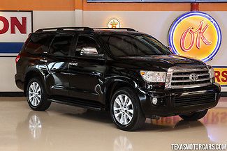 2008 toyota sequoia ltd, 5.7 v8, leather seats, power liftgate, backup cam, nav