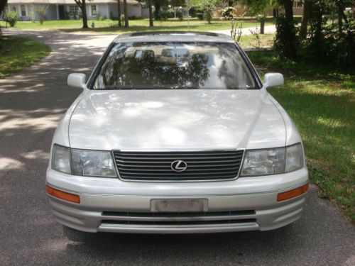 1997 lexus ls 400 absolute one owner florida car  with low miles !!!!!!!!!!!!!!!