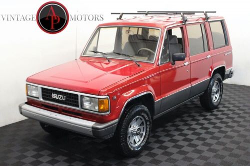 1991 isuzu trooper ls rebuilt engine 4 wheel drive