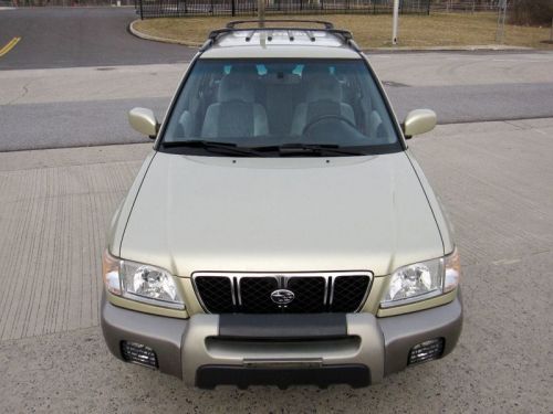 2002 subaru forester 4dr s automatic w/premium pkg