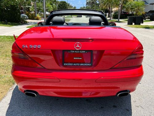 2003 mercedes-benz sl-class sl500! gorgeous red! 38k miles! video in description