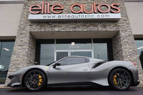 2020 ferrari 488 488 pista spider only 2k miles grigio ferro paint