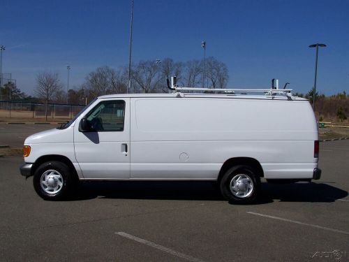 2007 ford e-series van 1-owner 125k e350 1-ton super cargo powerstroke duty