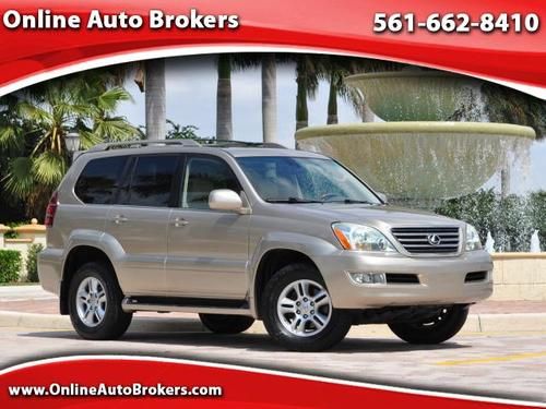 2005 lexus gx 470 awd, tv/dvd, one owner, low miles