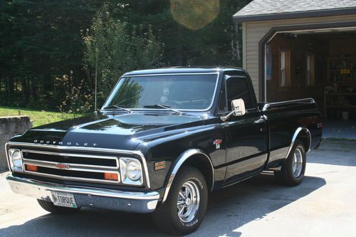 One sweet, kick a$$ 1968 cst jet black short fleetside