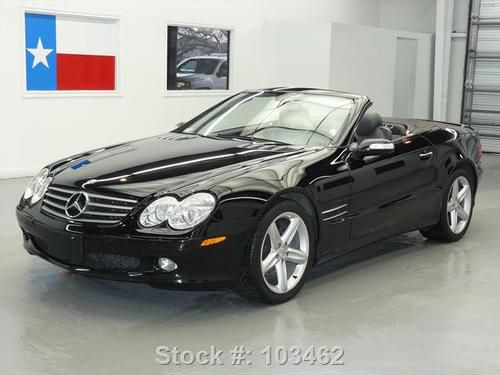 2005 mercedes-benz sl500 roadster climate seats nav 68k texas direct auto