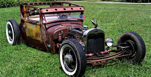 Ford model t a street hot rat rod ratrod custom chevy powered 250 six cylinder