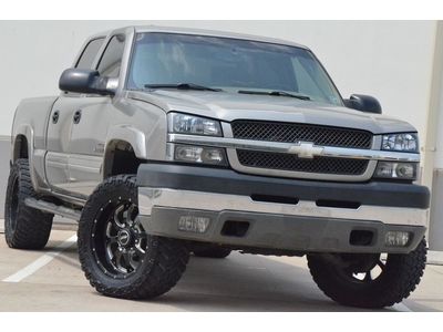 2003 silverado 2500 lt duramax diesel 2wd s/bed lifted truck clean $499 ship