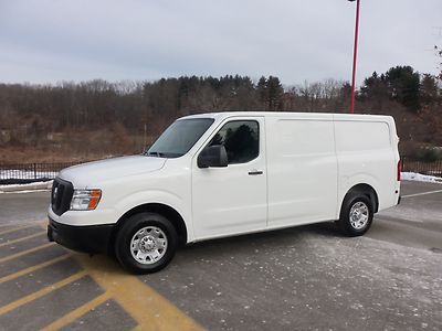 2012 nissan nv 2500 3/4 ton cargo van 15k v-8 a/c warr 5/60 free shipping in n.e