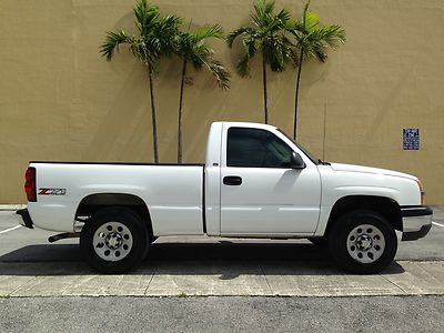 2005 chevy 4x4 1500 silverado 2 door regular cab shortbed "z-71 off-road pkg"