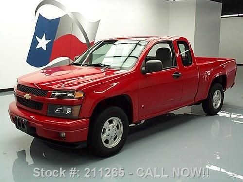 2007 chevy colorado extended cab auto cruise ctrl 25k! texas direct auto